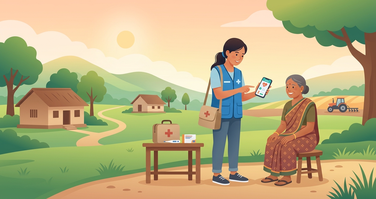 Can a smartphone really replace a portable clinic in rural areas?