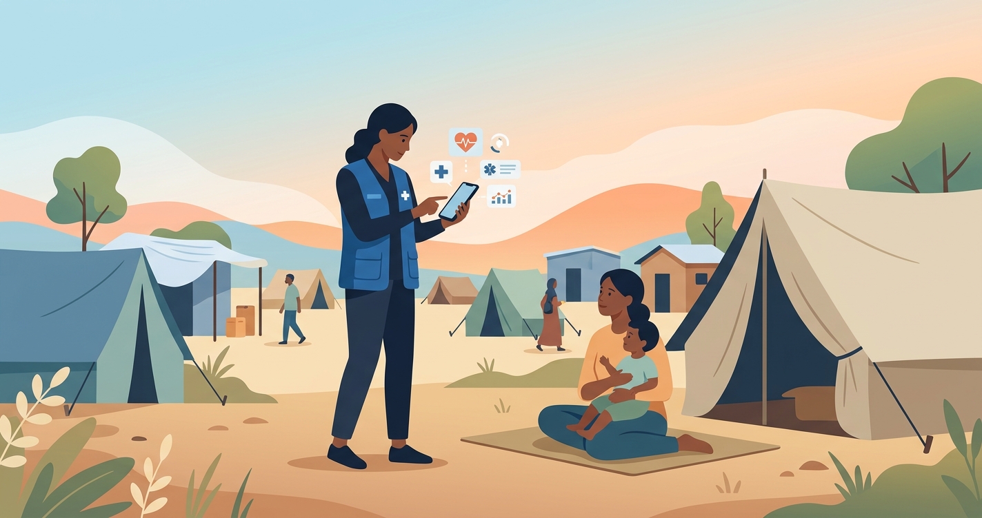Remote Health Monitoring for Displaced Populations: How It Works